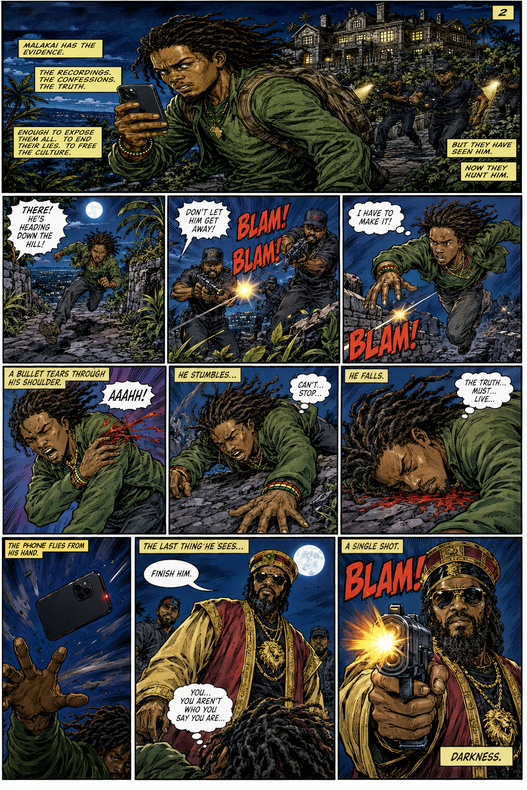 Dark Rasta Issue 1 Page 3